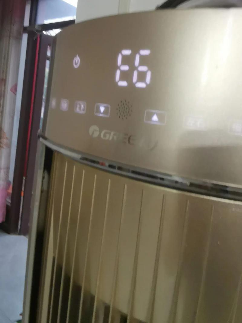 格力5P风管机e6通讯故障